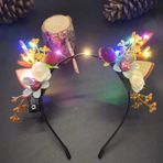 Panther Carnival Fun Goods PT-164 Led Işıklı Ren Geyiği Taç
