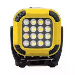 Panther Pt-6217 Usb Şarjlı El Feneri 3W 16 Smd Led 500 Lumen Beyaz Sarı Kırmızı Işık Sos Modu Taşınabilir Kamp Feneri