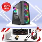 PANTHERA-01Y, Amd Ryzen 5 5600, Mushkın 16GB Ddr4 Ram, Wd 512TB Nvme Ssd, Peladn 8gb Gddr5 RX580 Ekran Kartı, 600W Kasa, Oem Paket (Bol Hediyeli) - Monitör Yok