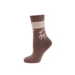 Panthzer Bej Kahverengi Casual Wool Socks Erkek Çorap