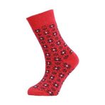 Panthzer PNZ-774338RED15Q Kırmızı Kadın Çorabı