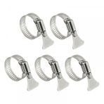 Pantolon kelepçesi seti, 5 adet paslanmaz çelik hortum kelepçesi, 14 – 32 mm çok amaçlı hortum kelepçesi, soğutucu, su hattı, boru, yakıt hattı, bira yapımı için sap ayarı