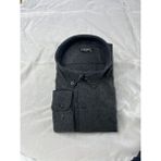 Pantoloncu Ali Kışlık Kaşmir Battal Gömlek - Gri - 2XL
