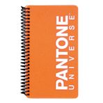 Pantone 47204-1 PP Kapak Small Boy Turuncu Noktalı Defter