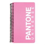 Pantone 47206-5 PP Kapak Small Boy Pembe Noktalı Defter