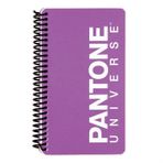 Pantone 47210-2 PP Kapak Small Boy Mor Noktalı Defter