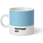 Pantone Porselen Espresso Fincan - Açık Mavi