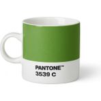 Pantone Porselen Espresso Fincan - Yeşil