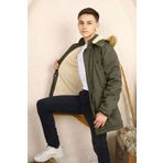 Pantulux Erkek Çocuk Kışlık Çıkarılabilir Kapüşonlu Uzun Parka