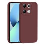 PanXCase Xiaomi Redmi Note 13 4G için kılıf - Cep telefonu kılıfı silikon kılıf yumuşak ince hafif, darbeye dayanıklı kaymaz çizilmez ince koruyucu kılıf Case Cover (kırmızı şarap)