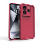 PanXCase Xiaomi Redmi Note 14 5G için kılıf - Cep Telefonu Kılıfı Silikon Kılıf Yumuşak İnce Hafif Zarif Tasarım, Kamera Koruması Darbeye Dayanıklı Çizilmez İnce Koruyucu Kılıf (Kırmızı Şarap)