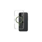 PanzerGlass Flagship Iphone 16 Magsafe Uyumlu Urban Combat Şeffaf-yeşil Telefon Kılıfı