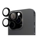 Panzerglass Hoops Iphone 16 Pro | 16 Pro Max Kamera Lens Koruyucu Siyah