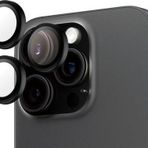Panzerglass iPhone 16 Pro/16 Pro Max Hoops Siyah Kamera Koruyucu