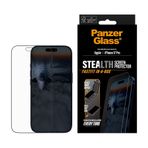 Panzerglass iPhone 17 Pro Ultra Geniş Uyumlu Fastfit Stealth Siyah Çerçeveli Ekran Koruyucu