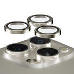 Panzerglass Pp Rings Iphone15 Pro/15 Pro Max Kamera Koruyucu Natürel Titanyum