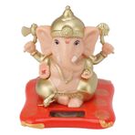 PAOORTS Ganesha Tanrı Lordu Ganesha Idol Heykeli, Hint Fil Buda Ganesha Heykeli, Araba Gösterge Tablosu için Hint Diwali Hediyeleri, Ev Dekorasyonu El Sanatları, Yoga Odası Ev Dekoru El Sanatları
