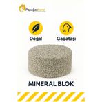 Papağanhane Kuşlar İçin Mineral Blok Gaga Taşı – Doğal Mineral Desteği, Gaga Sağlığı ve Törpüleme Taşı