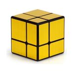 Papajack 2x2 Glod-Ayna Küp 3x3 2x2 Iq Oyunu Fidgeting Oyuncaklar Çocuklar Yetişkinler Anti Stres Juguetes Novedosos Para Niños 2023 Zauberwürfel (Yurt Dışından)