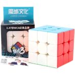 Papajack 3x3 Çıkartmasız-Moyu Meilong Serisi 3x3 - 6X6X6 7X7X7 Megaminx Kibiminx Rediminx Sihirli Küp 4x4 Hız Küp Bulmaca Cubo Magico Eğitici Oyuncaklar (Yurt Dışından)