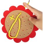 Papajack Adet Yeni Öğretim Anaokulu Manuel Dıy Örgü Kumaş Montessori Materyalleri Bebek Erken Öğrenme Eğitim Öğretim Yardımcıları Matematik Oyuncaklar (Yurt Dışından)