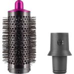 Papajack Dyson Airwrap Için Silindir Tarak ve Adaptör, Gül Kırmızısı ve Gri (Yurt Dışından)