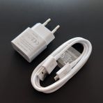 Papajack Hızlı Şarj Telefon Şarj Cihazı Samsung S6 S7 Kenar S8 S9 Artı A5 A6 A8 A9 J3 J4 J5 J6 J7 2018 2017 2016 Mikro USB Tip C Kablo (Yurt Dışından) - Siyah - Beyaz
