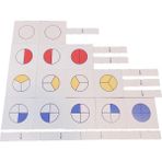 Papajack Montessori Eğitim Matematik Oyuncaklar Öğretim Yardımı Dijital Kesir Kartı Çocuklar Için Öğrenme Matematik Montessori Montessori Hediye (Yurt Dışından)