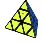 Papajack Qiming-Jzt3-Black-Qiyi Profesyonel Etiket Sihirli Küp Tabanı Başlarken 3X3X3 4X4X4 5X5X5 Megaminx Hız Büküm Bulmaca Çocuklar Için Sihirli Küp (Yurt Dışından)