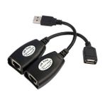 Papajack USB Cat5 Cat6 RJ45 Lan Genişletici Uzatma Kablosu Adaptörü 2 Adet (Yurt Dışından)