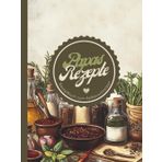 Papas Rezepte – XXL-Rezeptbuch in A4 zum Selberschreiben: DIY Kochbuch zum selbst schreiben mit Platz für 100 von Papas leckersten Rezepten inkl. Saisonkalender. Hardcover (ca. 21,9 x 28,6 cm).
