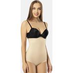Papatya 0720 Lazer Kesim Yüksek Bel Slip Korse Ten Xl