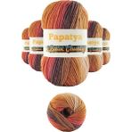 Papatya 111 5 Adet Batik Chunky Örgü İpi Yünü