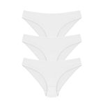 Papatya 12 Adet Beyaz Renk Bikini Külot Beyaz 38-40