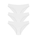 Papatya 12 Adet Beyaz Renk Bikini Külot