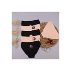 papatya 2353 Lazer Kesim Külot 6'lı Set Renkler L-XL, L-XL, 2353 Lazer Kesim, Karışık, kadın