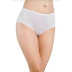 Papatya 2572 Yüksek Bel Bambu Külot 6 Lı - Beyaz