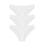 Papatya 3 Adet Beyaz Renk Bikini Külot