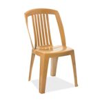 Papatya Favori Sandalye Teak - Plastik Bahçe Balkon Sandalyesi