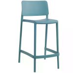 Papatya Joy Bar Sandalyesi 65 Cm Deniz Mavisi - Kolçaksız