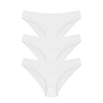 Papatya Kadın Bikini Külotu, Beyaz, 38-40 Beden, 12 Adet Set