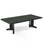 Papatya Katar Plastik Masa - Bahçe Masası 115X240cm 10 Kişilik - Yeşil Renk