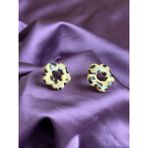 Papatya Leopar Küpe