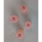 Papatya Mini Kıskaç Toka – Çiçek Desenli Saç Klipsi, Günlük Saç Aksesuarı, Şık & Pratik (Açık Pembe)