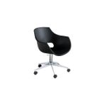 Papatya Opal Pro Şef - Tekerlekli Amortisörli Çalışma Ofis Koltuğu Siyah