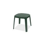 Papatya Royal Plastik Sehpa Koyu Yeşil 48X48x43 Cm - İstiflenebilir, Uv Korumalı