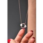 Papatya Silver 925 Ayar Gümüş Jasmine Flower Crown Kolye