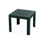 Papatya Suda Plastik Sehpa 40x40x35 - Yeşil Renk