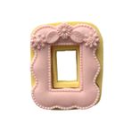 Papatya Ve Yaprak Desenli Tablo Silikon Pasta Ve Seker Hamuru Kalibi 9,5X8X1 Cm Çe-88