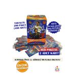 PapatyamPartiEvi 100 paket 200 adet Futbolcu Kartları All Star 2022-23 - Süper Final Serisiyle Heyecanınızı Katlayın